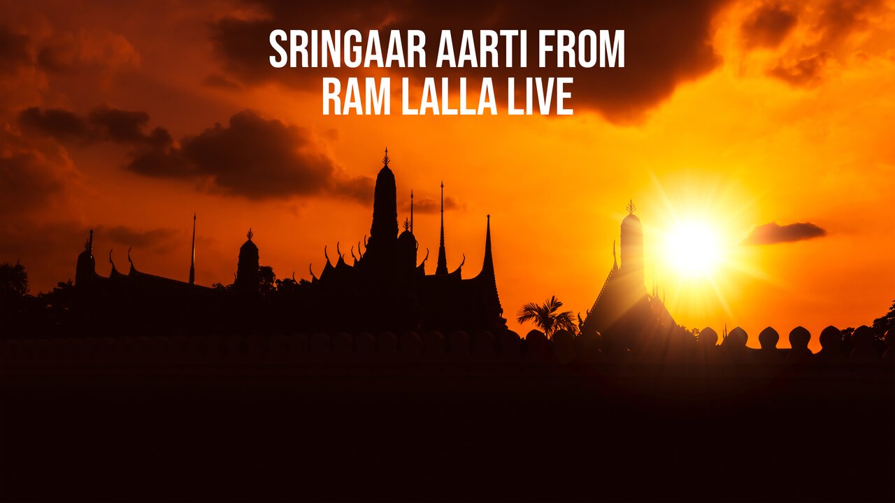 Sringaar Aarti From Ram Lalla Live